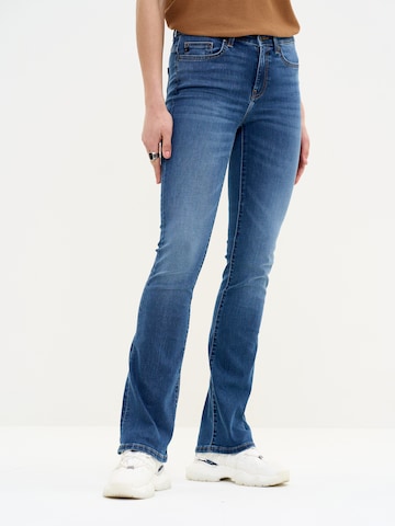 BIG STAR Slimfit Jeans 'ARIANA' in Blauw: voorkant