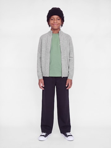 Jack & Jones Junior - Cárdigan 'JJSoho Ollie' en gris: frente