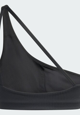 ADIDAS PERFORMANCE Bustier Sport bh 'Optime' in Zwart