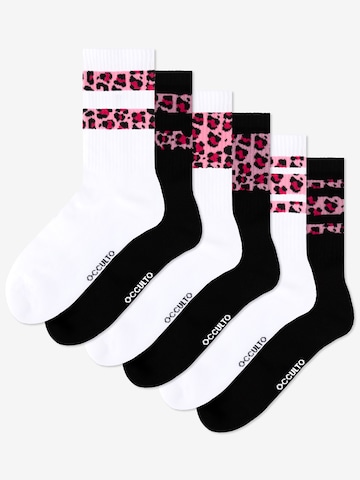 Occulto Athletic Socks 'Nala' in Pink
