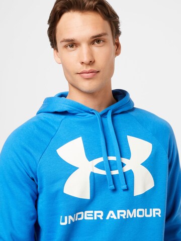 UNDER ARMOUR Sportovní mikina 'Rival' – modrá