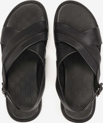 Kazar Sandal in Black