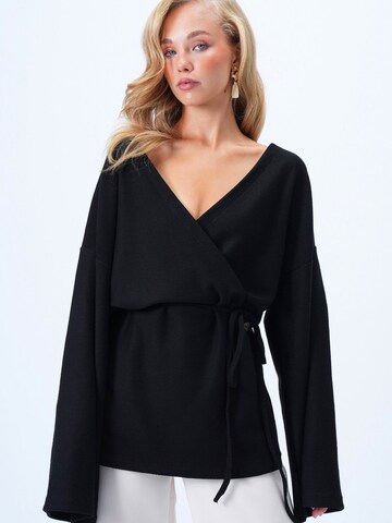 Cardigan Trend Alaçatı Stili en noir : devant