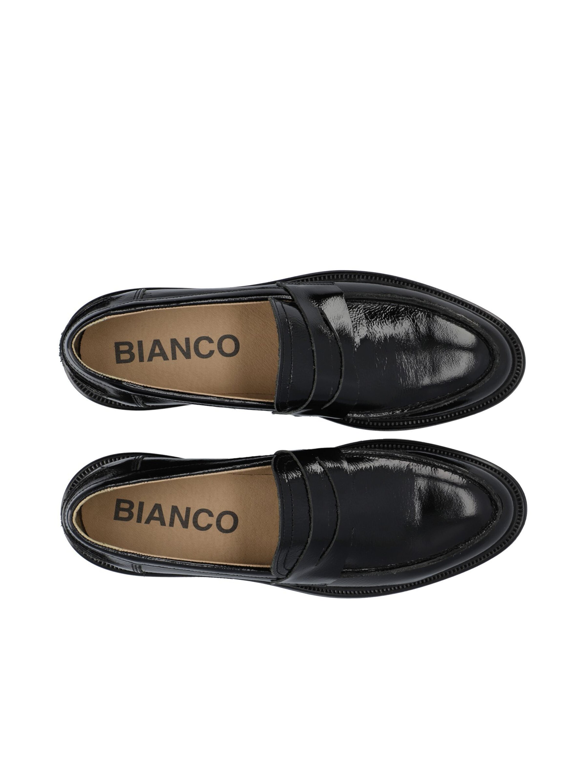 Mocassino 'ADDA' di Bianco in nero