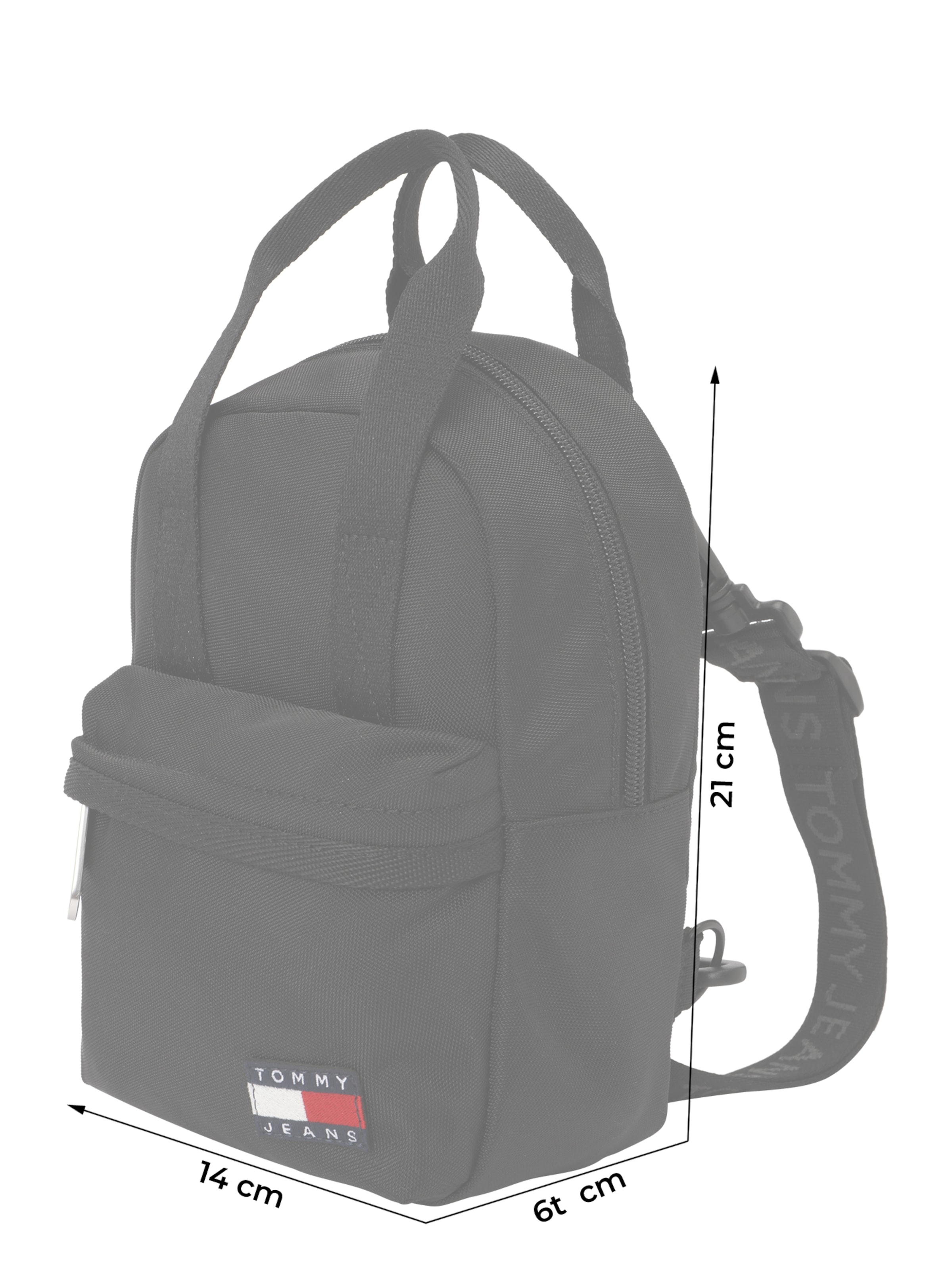 Tommy Jeans Hátizsák 'DAILY' - fekete