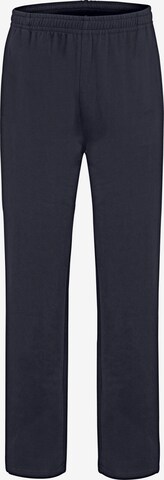 Charles Colby Workout Pants 'Baron Pierce' in Blue: front