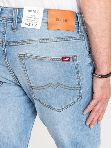 MUSTANG Slimfit Jeans in Blauw