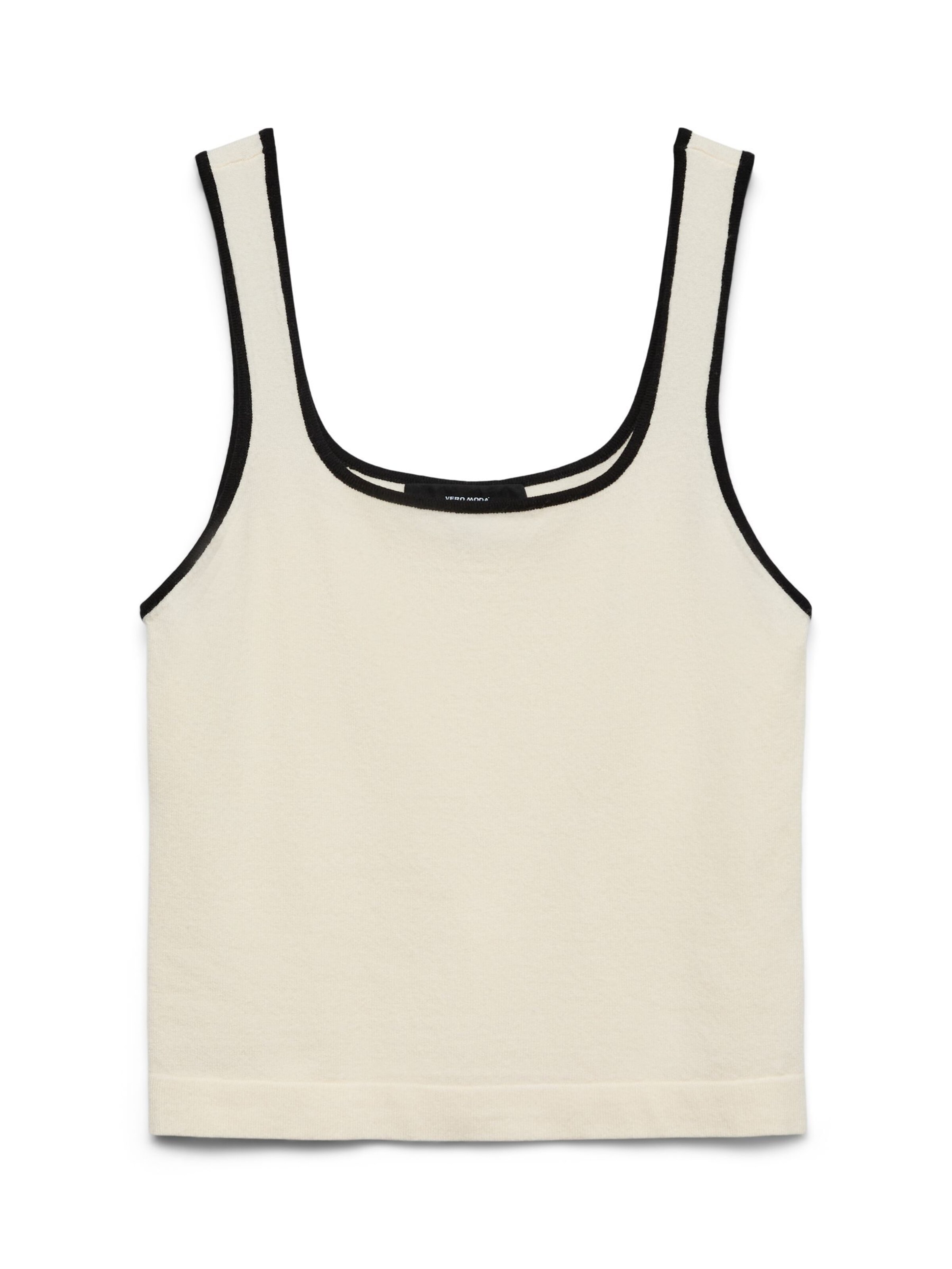 Tops en tricot 'VMEmerson' VERO MODA en beige : devant