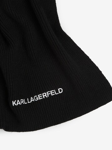 Karl Lagerfeld Шал 'Essential' в черно