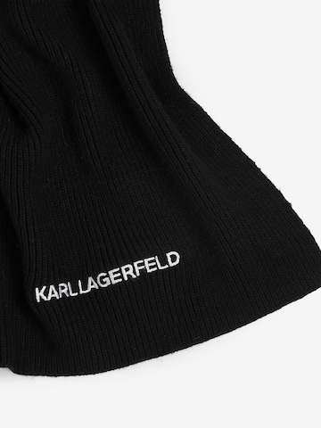 Karl Lagerfeld - Cachecóis 'Essential' em preto