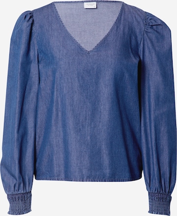 JDY - Blusa 'Evelyn' em azul: frente