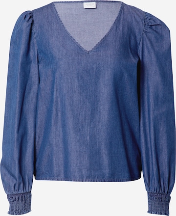 JDY Blouse 'Evelyn' in Blue: front