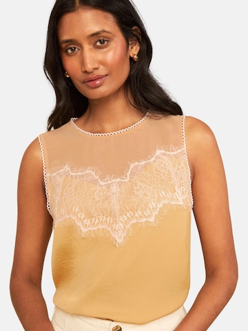 love & roses Bluse i beige: forside