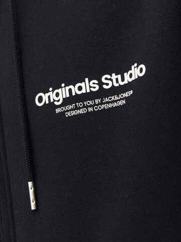 JACK & JONES Sweat jacket 'vesterbro' in Black