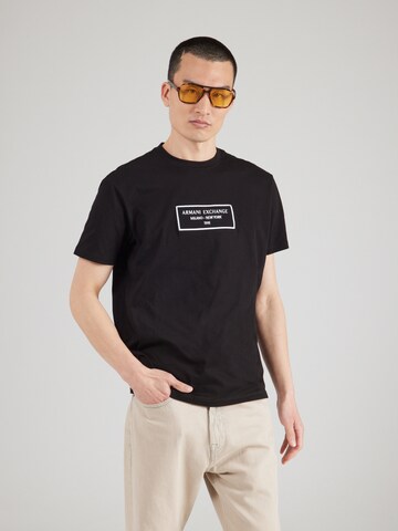 ARMANI EXCHANGE Shirt in Black: front