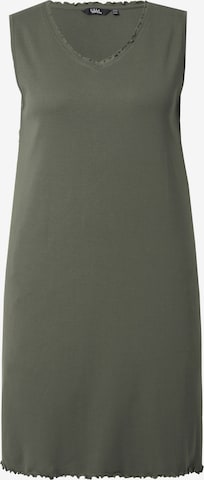 Ulla Popken Kleid in Grün: Vorderseite