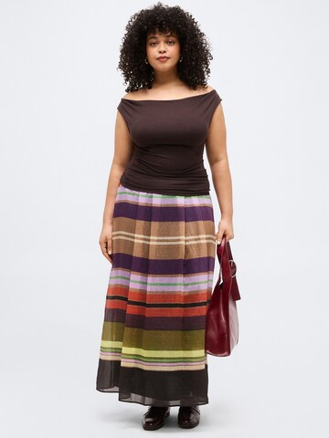 Persona by Marina Rinaldi Φούστα 'SIAMESE' σε μαύρο