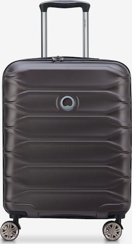 Valisette 'Meteor' Delsey Paris en marron : devant