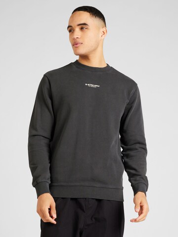 G-Star RAWSweater majica - siva boja: prednji dio