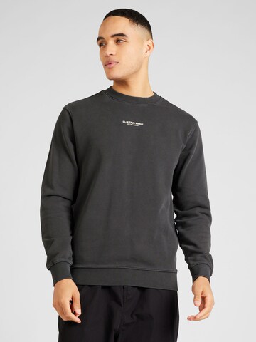 G-Star RAW Sweatshirt in Grijs: voorkant