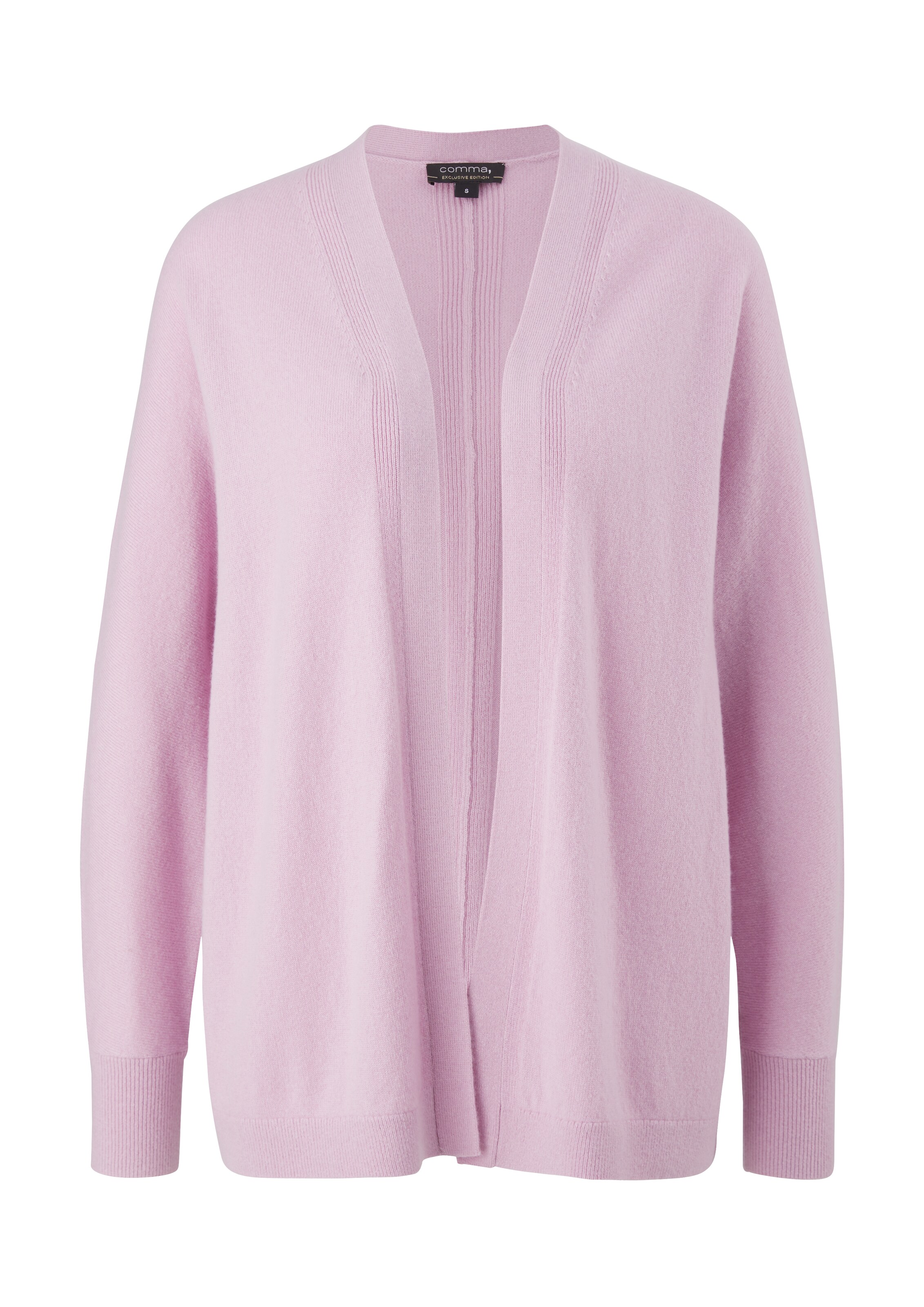 COMMA Strickjacke in Pink: Vorderseite