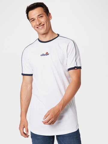 ELLESSE T-Shirt 'Riesco' in Weiß: predná strana