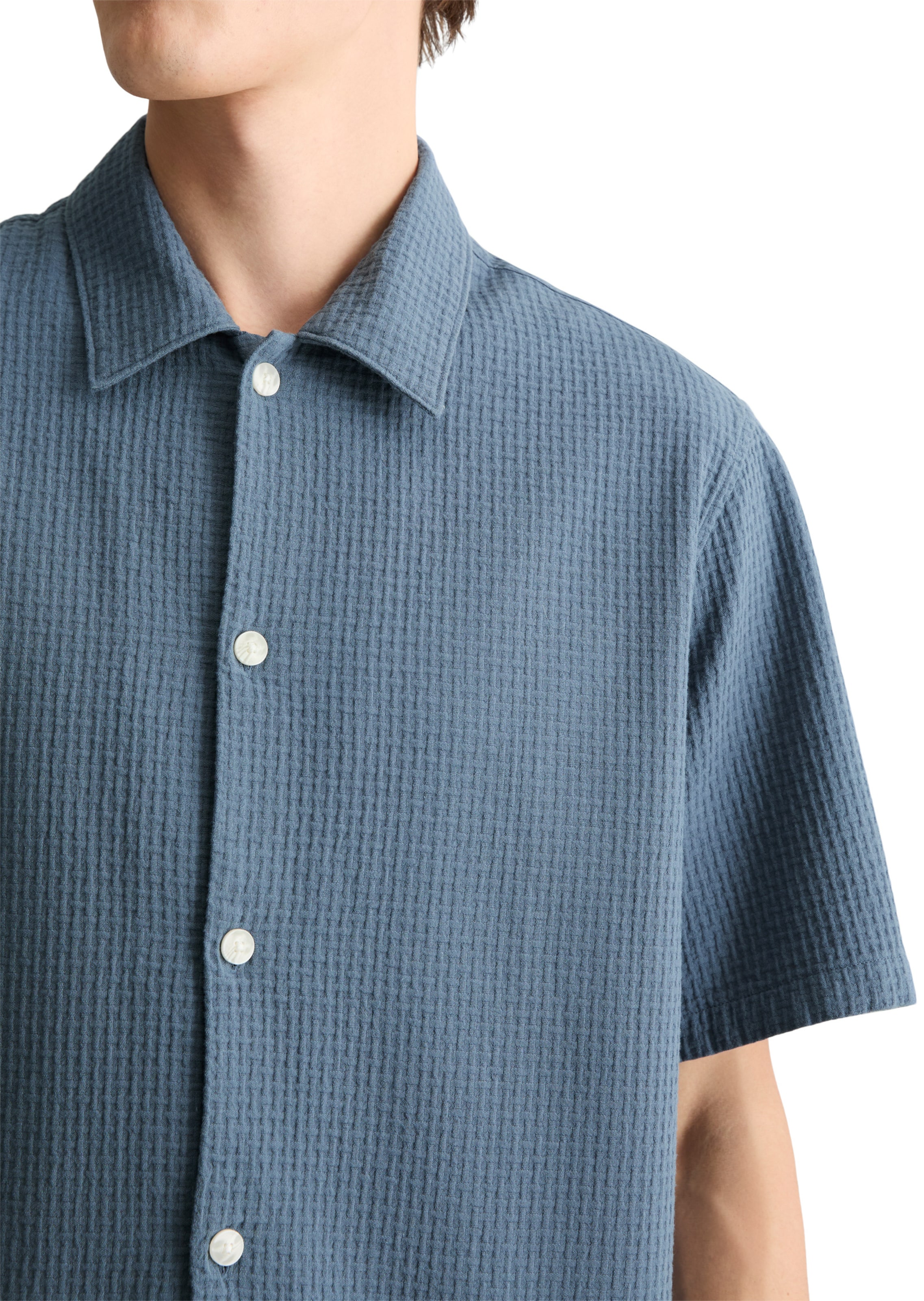 Coupe regular Chemise Marc O'Polo DENIM en bleu