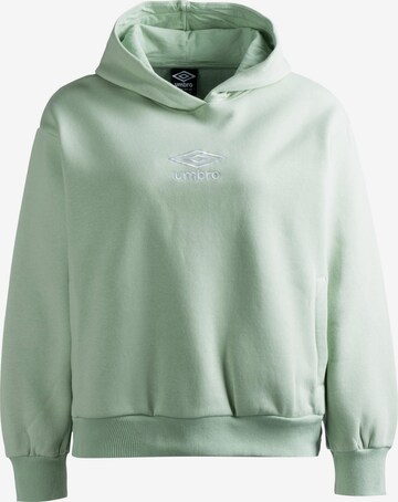 UMBRO Sweatshirt in Groen: voorkant