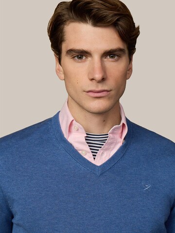 Hackett London Sweater 'Ess' in Blue