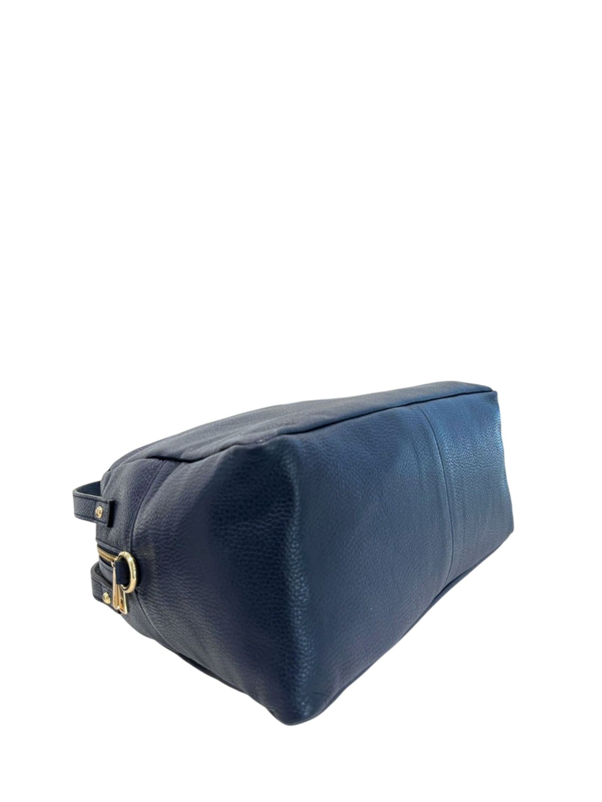 Borsa a mano 'Borsa a mano donna pelle 100% Baldinini Trend Lucca con tracolla' di Baldinini Trend in blu