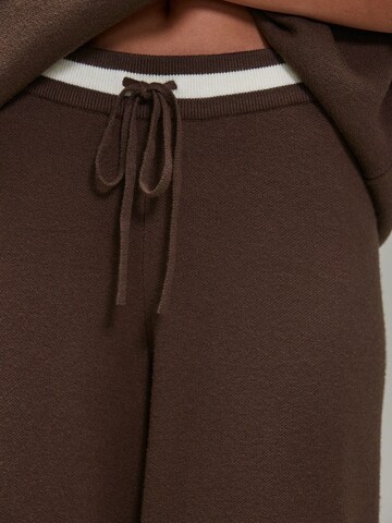 Next Wide leg Trousers in Brown