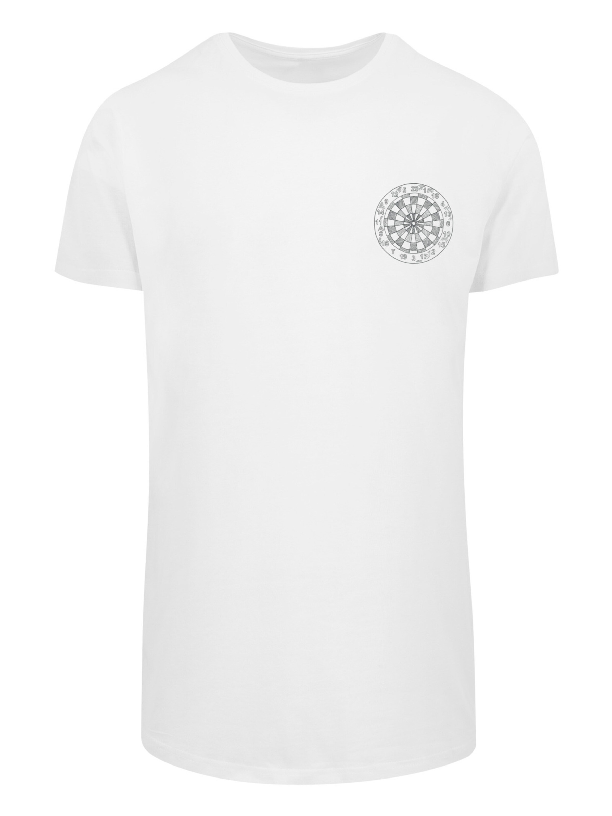 T-Shirt F4NT4STIC en blanc : devant