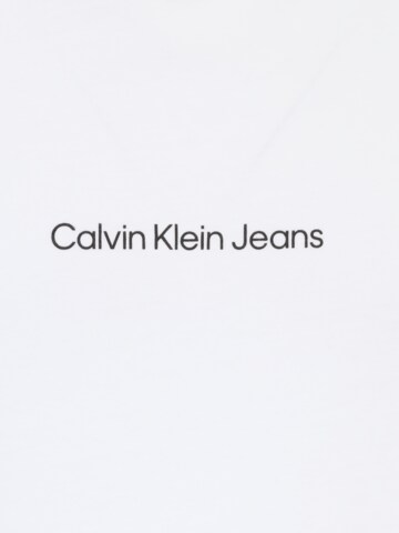 Calvin Klein Jeans Plus Μπλουζάκι σε λευκό
