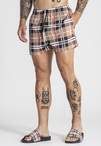 Gianni Kavanagh Board Shorts 'British' in Beige