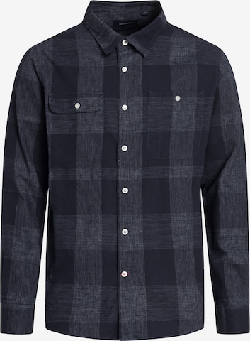 Sea Ranch Button Up Shirt 'Orlando' in Blue: front
