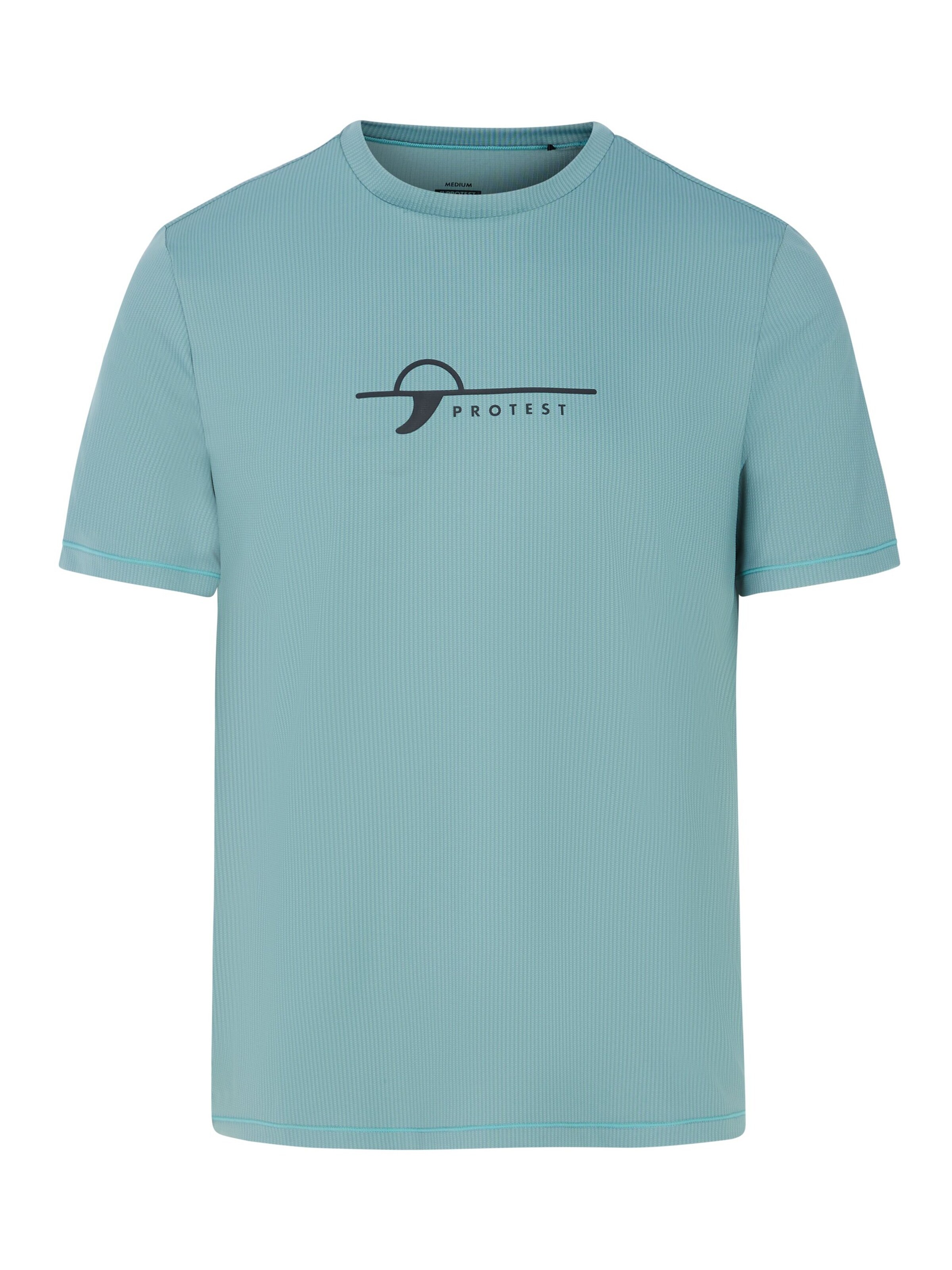 T-Shirt fonctionnel 'PRTCore' PROTEST en vert : devant