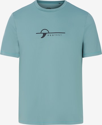 T-Shirt fonctionnel 'PRTCore' PROTEST en vert : devant