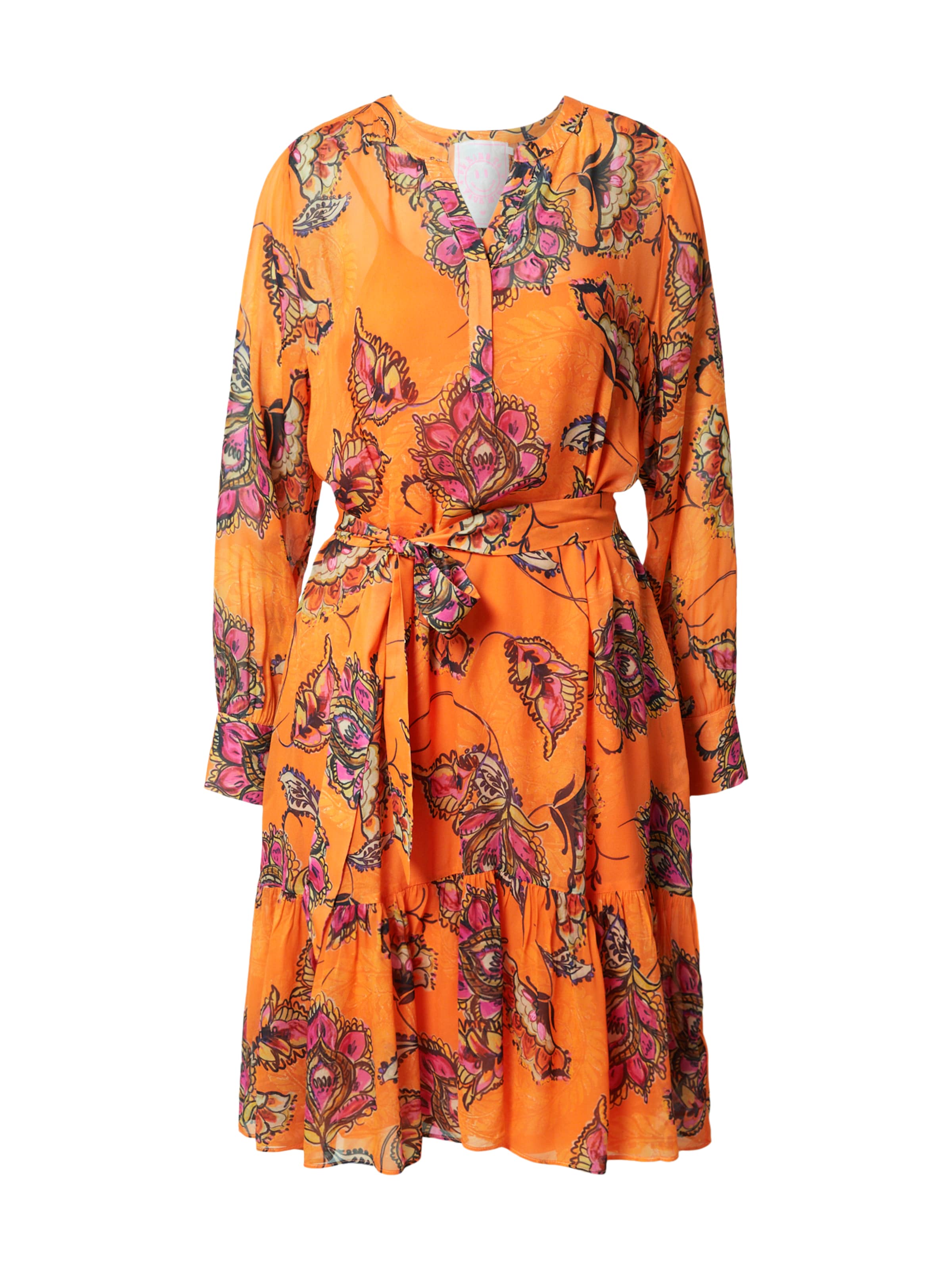 Frauen Große Größen LIEBLINGSSTÜCK Kleid 'Etje' in Mandarine - YA87521
