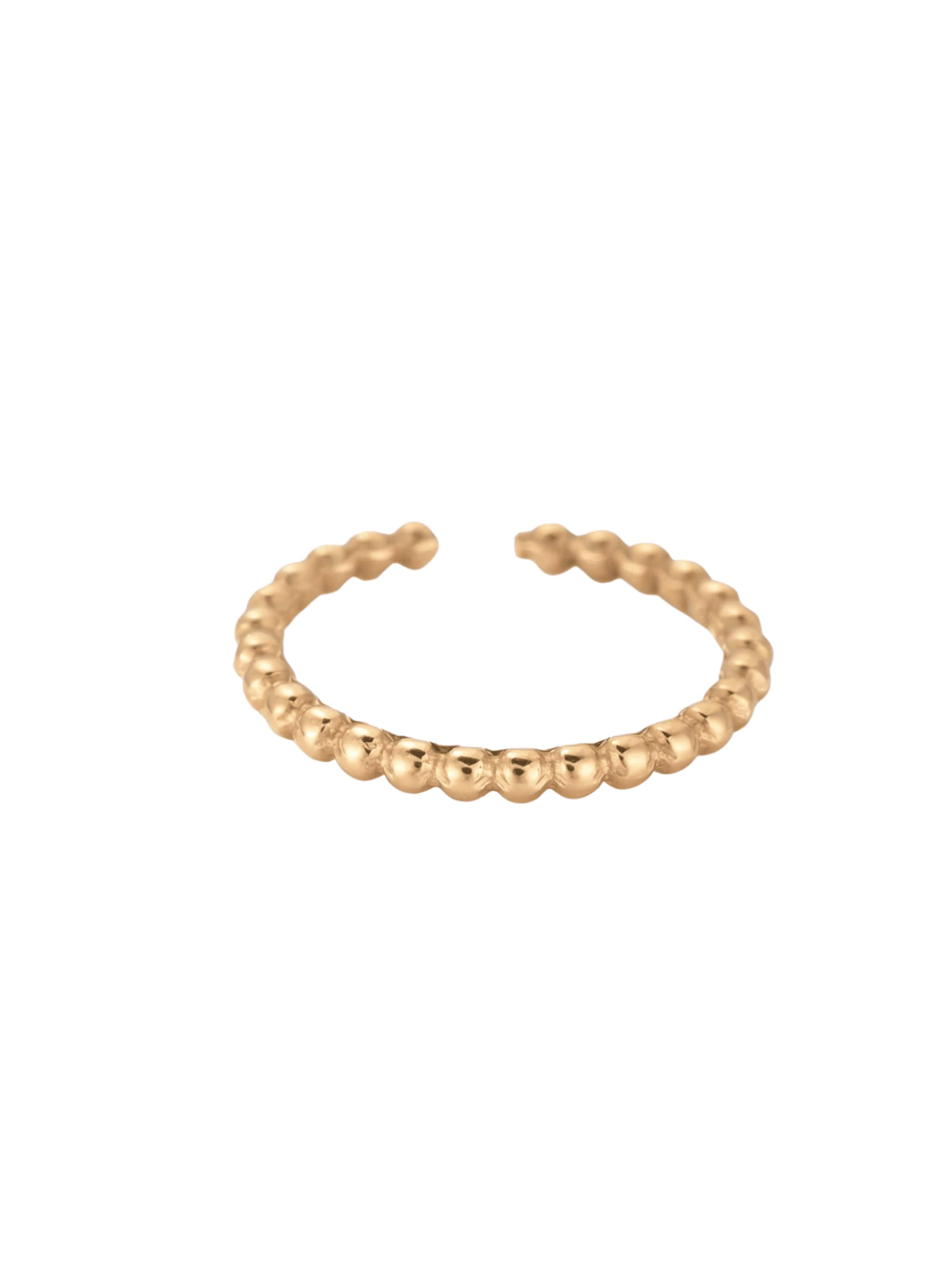 lePelou Ring 'DOTTY' in Gold: front