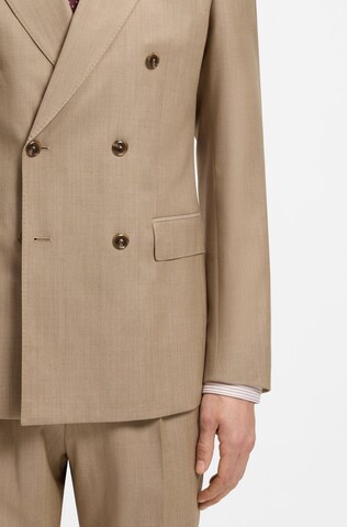 BOSS Slim Fit Sakko ' Carper-OS-B1-263 ' in Beige
