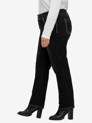 SHEEGO Regular Jeans in Black