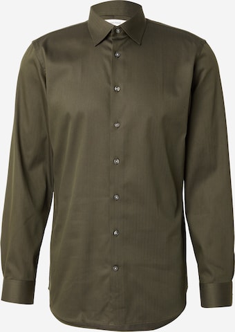 SELECTED - Camisa en verde: frente
