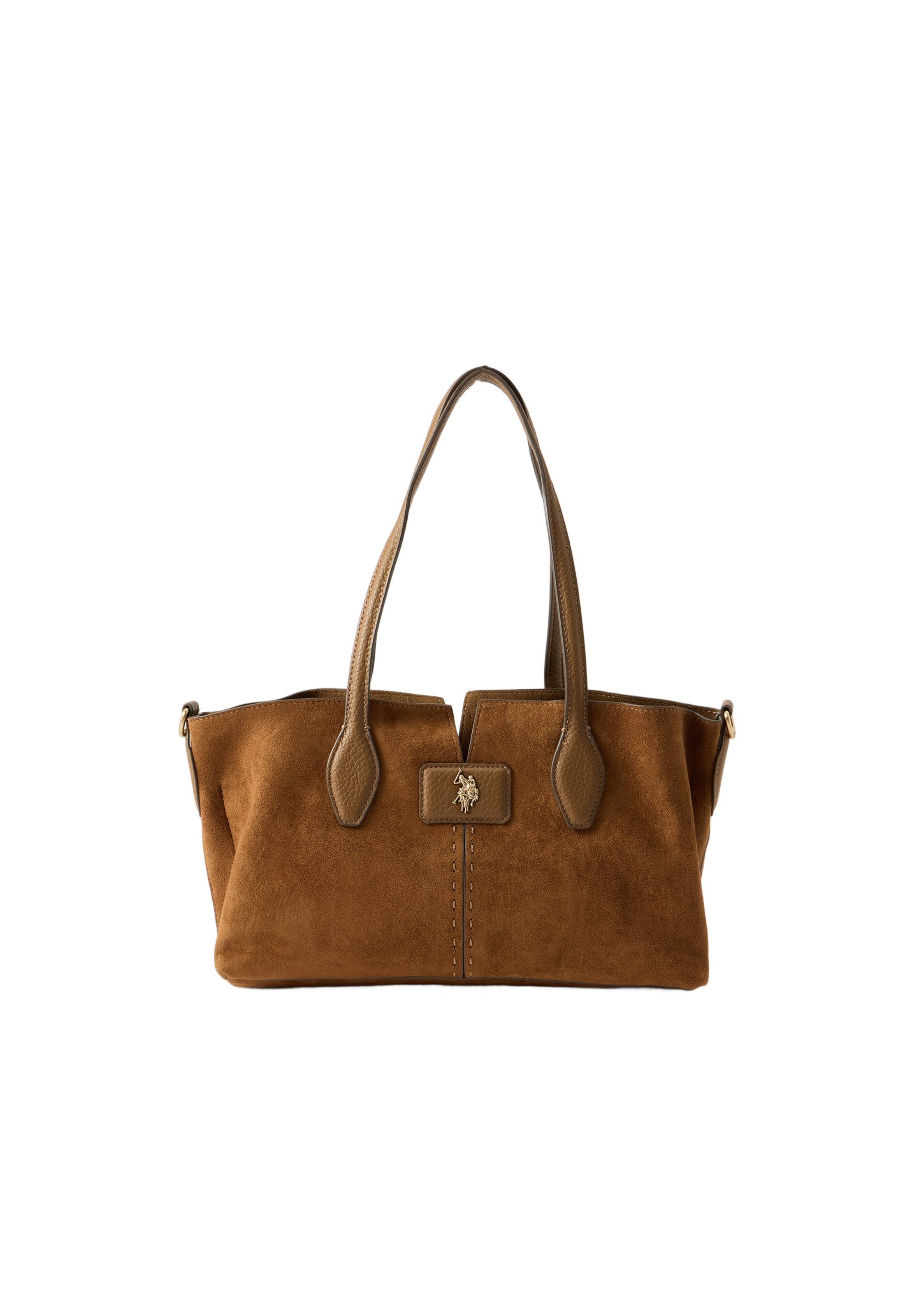 Borsa a spalla di U.S. POLO ASSN. in marrone: frontale