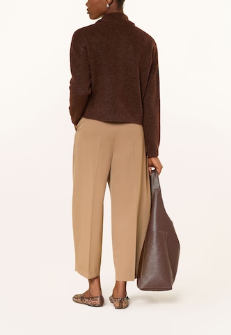 darling harbour Knit Cardigan in Brown: back