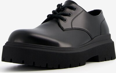 Bershka Lace-Up Shoes in Black, Item view