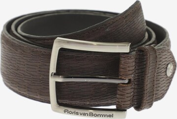 Floris van Bommel Belt & Suspenders in One size in Brown: front