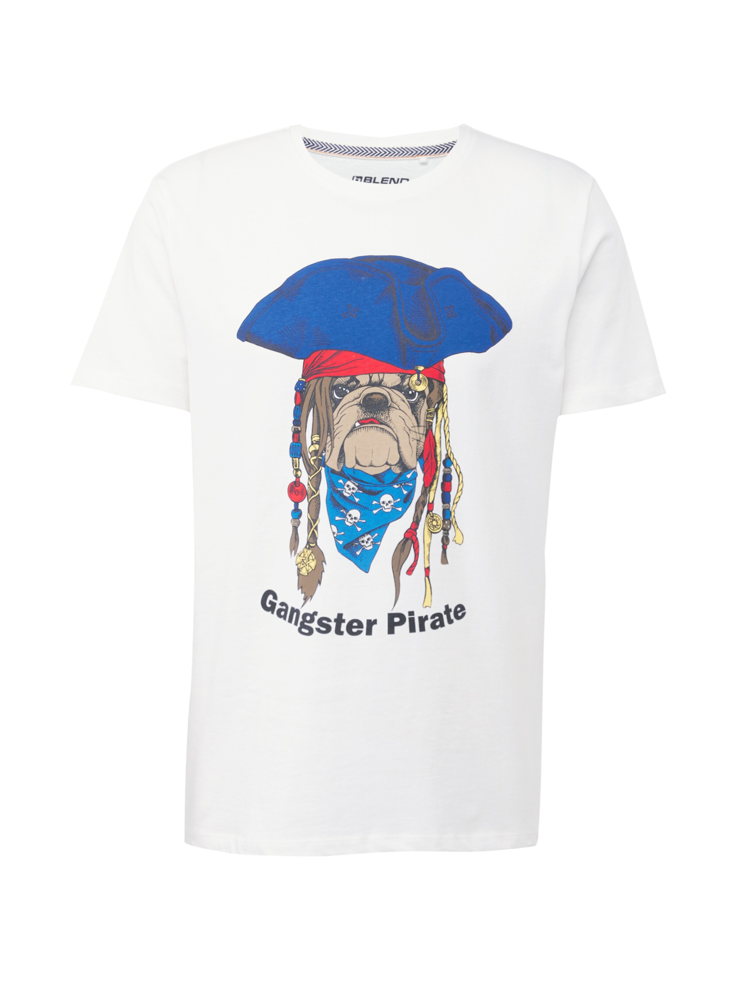 BLEND T-Shirt in Weiß: Vorderseite