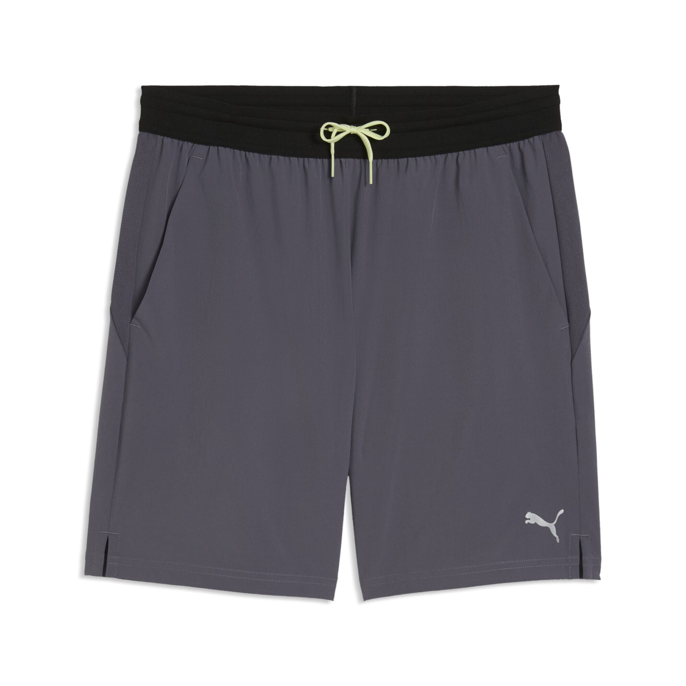 PUMA Sportbroek in Grijs: voorkant