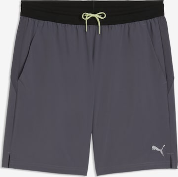 PUMA Sportbroek in Grijs: voorkant