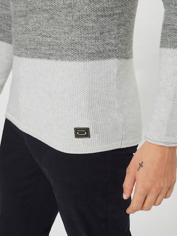 Key Largo Regular fit Sweater 'JOGI' in Grey